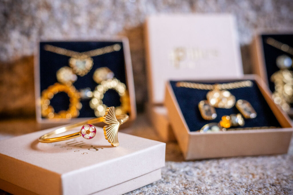 bijoux mariage fleur bouquet de mariage