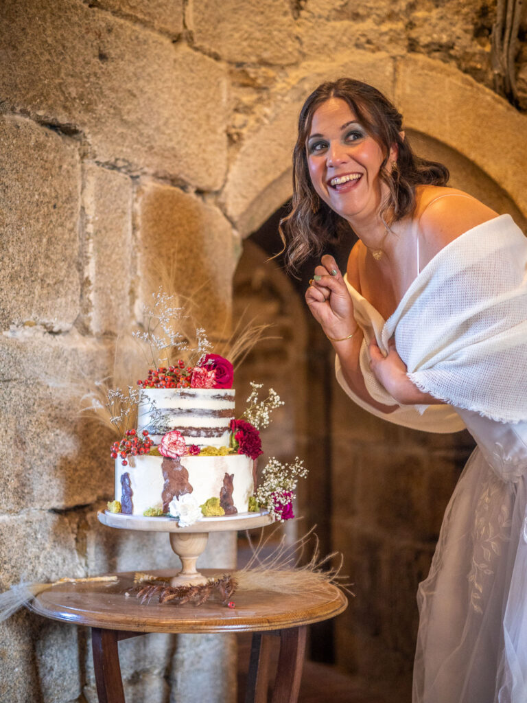 mariage fées lesbien robe de mariée gâteau de mariage