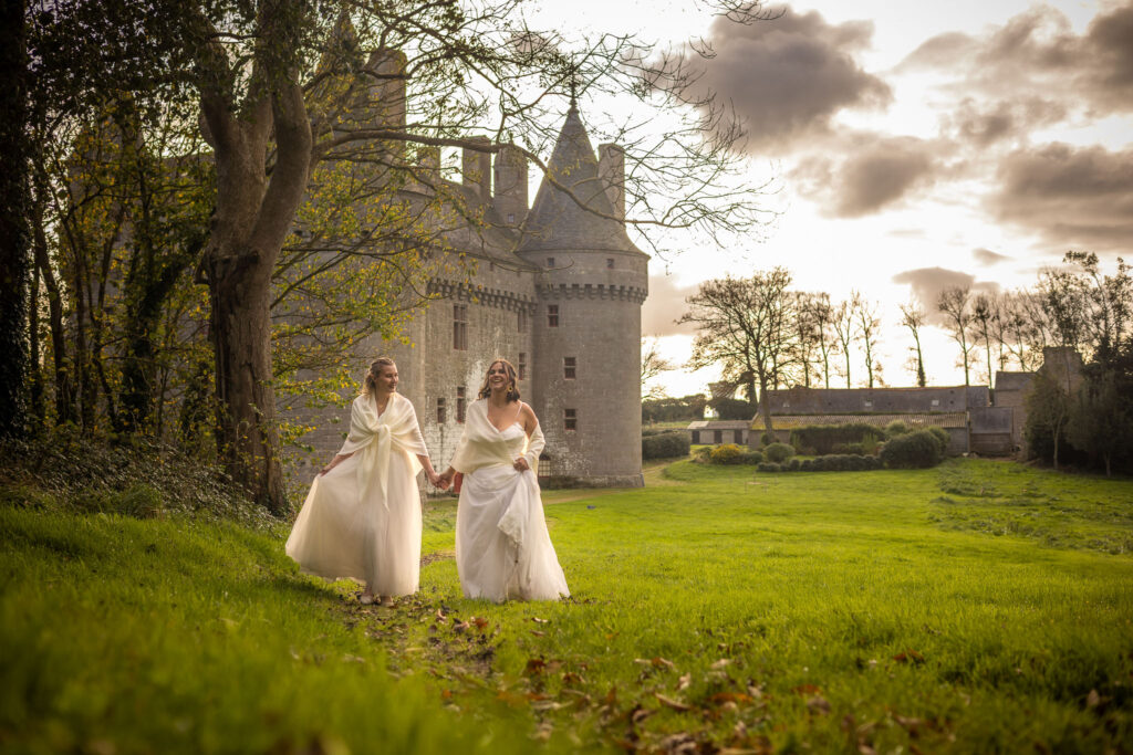 shooting inspiration chateau mariage fées