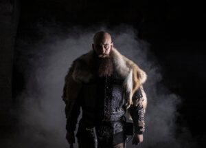 Barbebarian viking photographe barbe bière