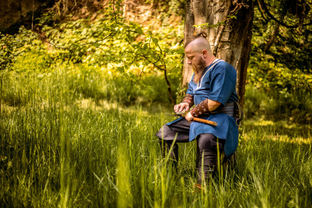 Barbebarian viking photographe barbe bière