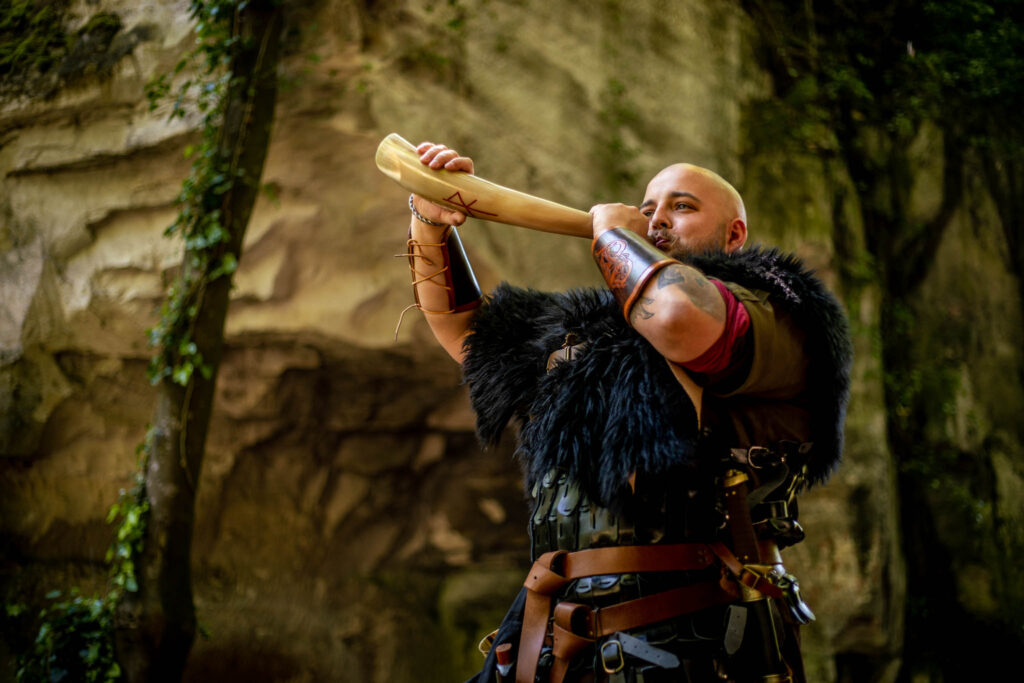 Barbebarian viking photographe barbe bière