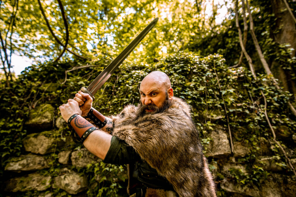 Barbebarian viking photographe barbe bière