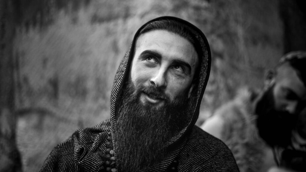 Barbebarian viking photographe barbe bière