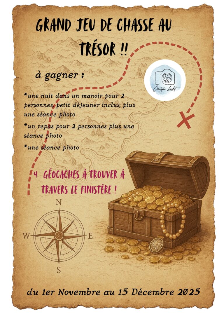 chasse au trésor Finistère photographe